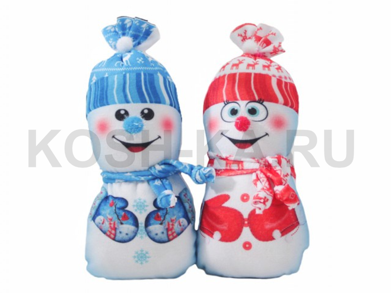 СНЕГОВИКИ В ШАРФИКАХ